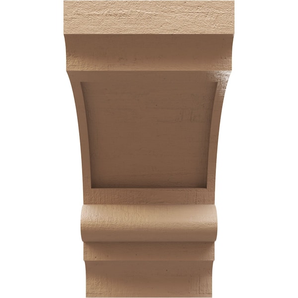 6in. W X 12in. D X 12in. H Series 1 Classic Diane Rough Cedar Woodgrain TimberThane Corbel, Tan